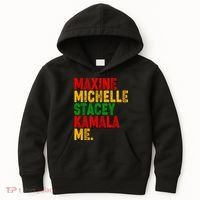 Maxine Michelle Stacey Kamala Me Black History Month Kids Hoodie thumb 0