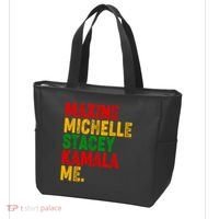 Maxine Michelle Stacey Kamala Me Black History Month Tote Bag thumb 3