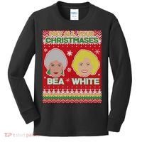May All Your Christmases Bea White Ugly Christmas Kids Long Sleeve Shirt thumb 0