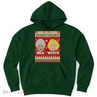May All Your Christmases Bea White Ugly Christmas Hoodie thumb 0