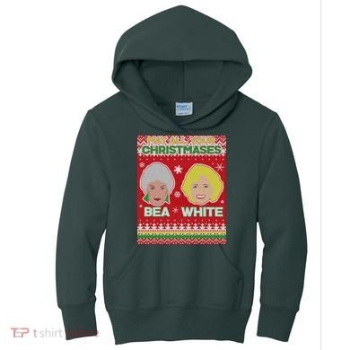 May All Your Christmases Bea White Ugly Christmas Kids Hoodie