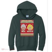 May All Your Christmases Bea White Ugly Christmas Kids Hoodie thumb 0