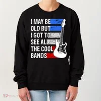 May Be Old Cool Bands Classic Music Women's Sweatshirt thumb 0