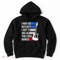 May Be Old Cool Bands Classic Music Hoodie thumb 0