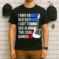 May Be Old Cool Bands Classic Music T-Shirt thumb 6