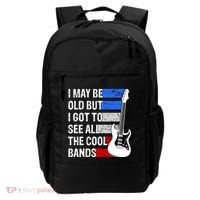 May Be Old Cool Bands Classic Music Backpack thumb 0
