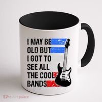 May Be Old Cool Bands Classic Music Coffee Mug thumb 1