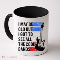 May Be Old Cool Bands Classic Music Coffee Mug thumb 0