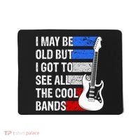 May Be Old Cool Bands Classic Music Mousepad thumb 0