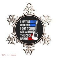 May Be Old Cool Bands Classic Music Ornament thumb 0