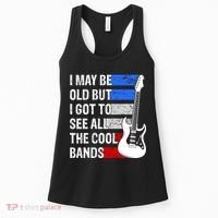 May Be Old Cool Bands Classic Music Women's Tank Top thumb 0