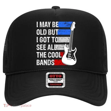 May Be Old Cool Bands Classic Music Hat