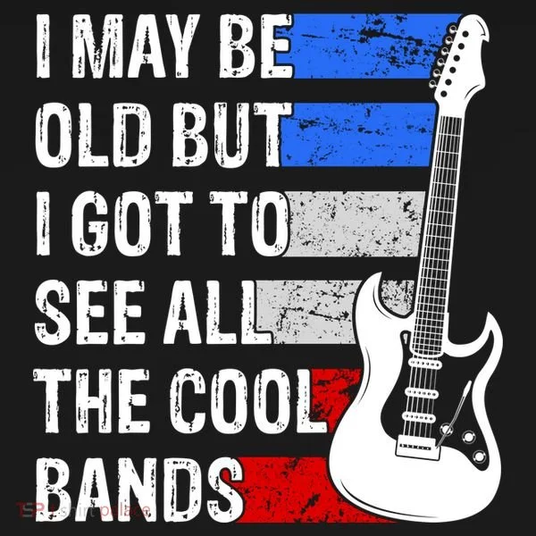 May Be Old Cool Bands Classic Music Toddler Hoodie