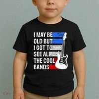 May Be Old Cool Bands Classic Music Toddler T-Shirt thumb 2