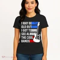 May Be Old Cool Bands Classic Music Women's T-Shirt thumb 4