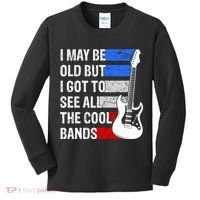 May Be Old Cool Bands Classic Music Kids Long Sleeve Shirt thumb 0