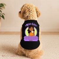May Birthday Girl Knows More Than You Realize Doggie Tank thumb 2