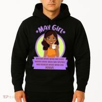 May Birthday Girl Knows More Than You Realize Hoodie thumb 2