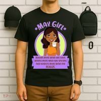 May Birthday Girl Knows More Than You Realize T-Shirt thumb 6