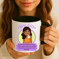 May Birthday Girl Knows More Than You Realize Coffee Mug thumb 3