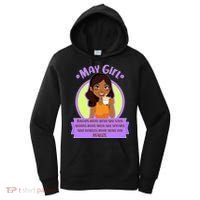 May Birthday Girl Knows More Than You Realize Women's Hoodie thumb 0