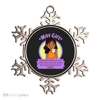 May Birthday Girl Knows More Than You Realize Ornament