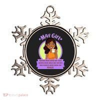 May Birthday Girl Knows More Than You Realize Ornament thumb 0