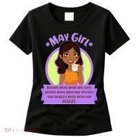 May Birthday Girl Knows More Than You Realize Women's T-Shirt thumb 0