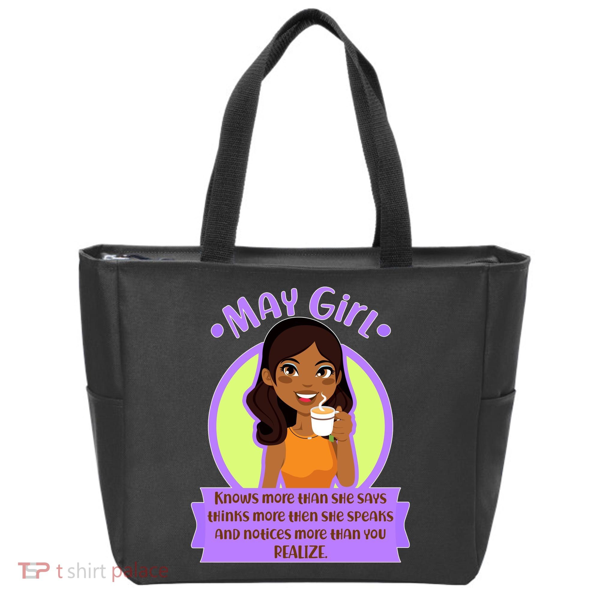 May Birthday Girl Knows More Than You Realize Tote Bag