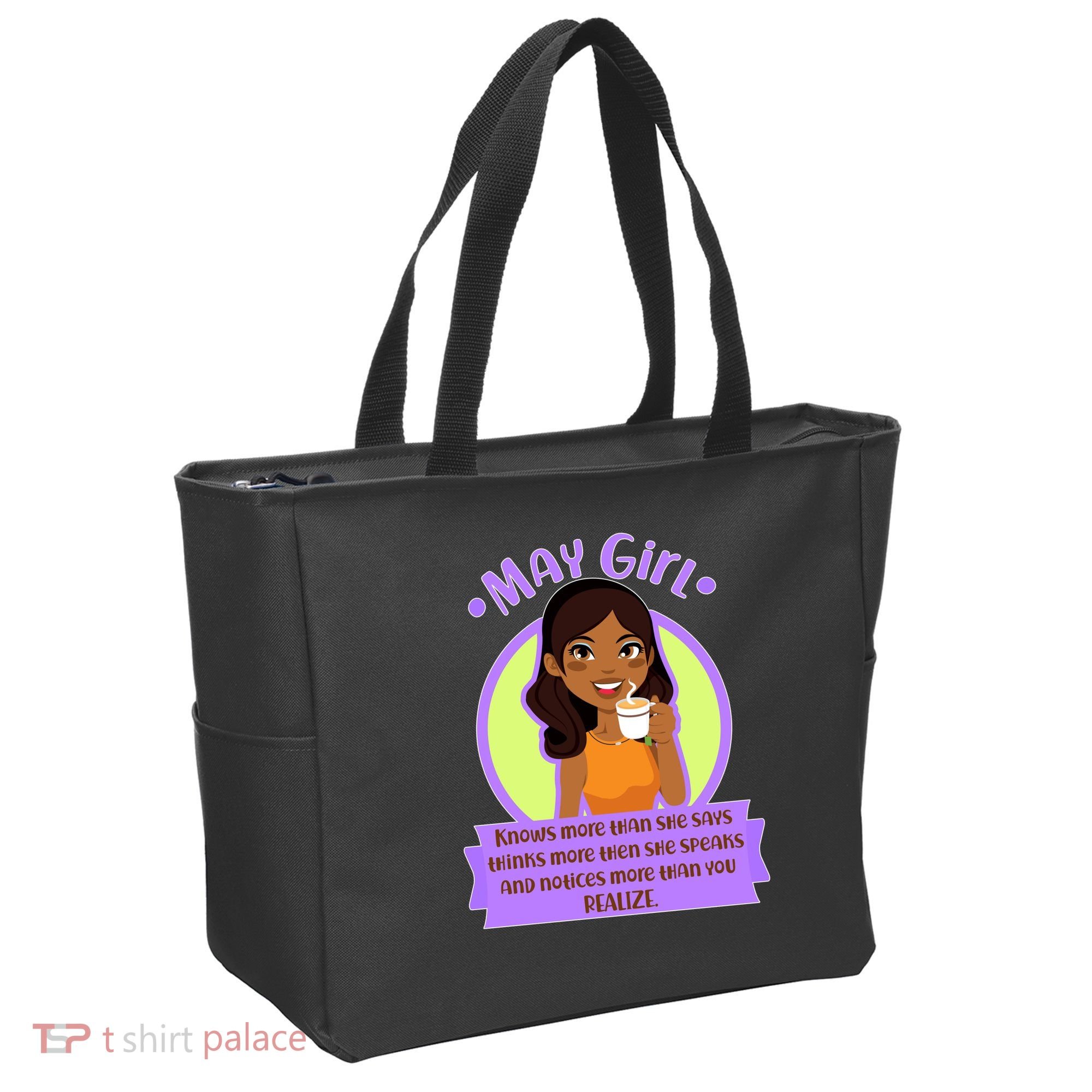 May Birthday Girl Knows More Than You Realize Tote Bag