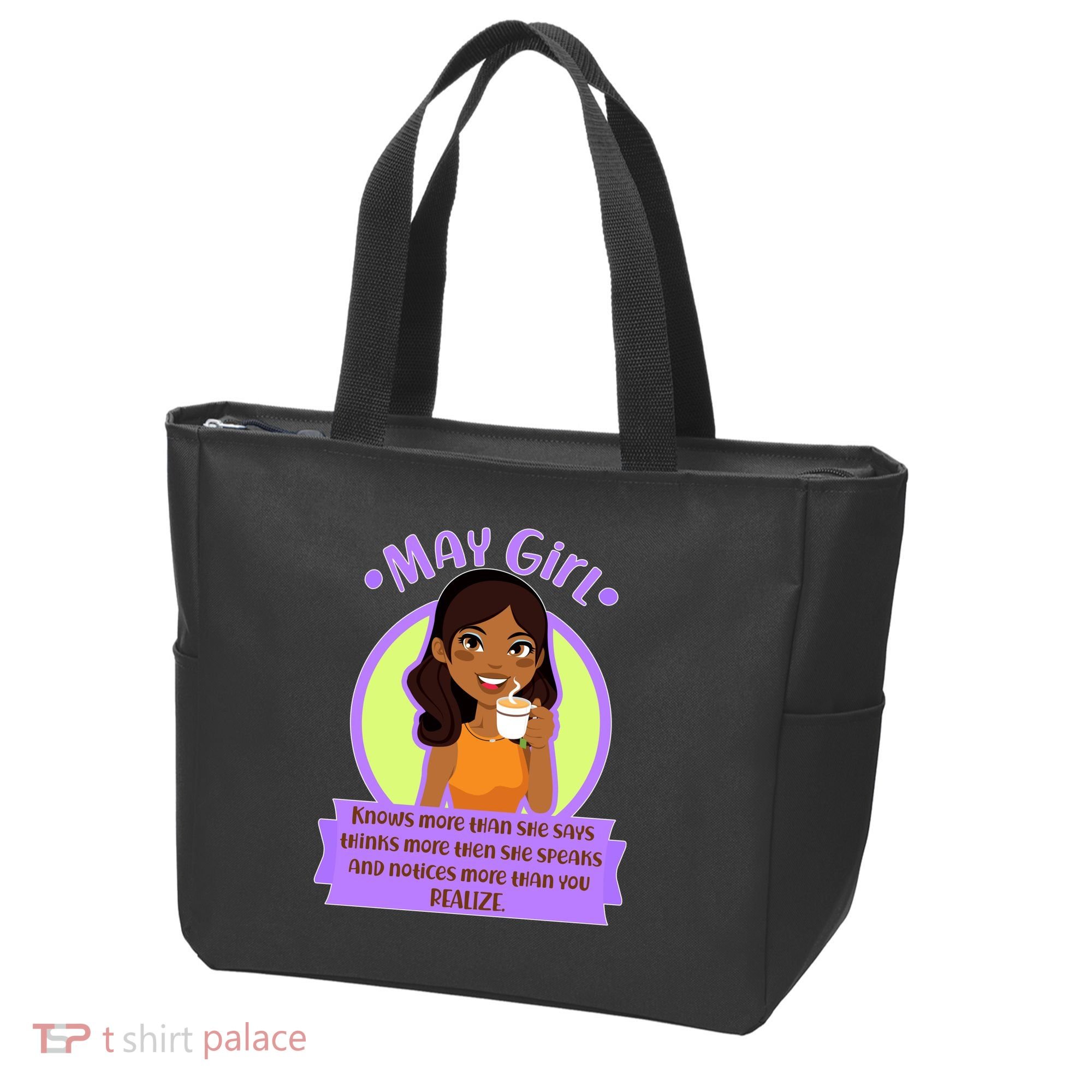 May Birthday Girl Knows More Than You Realize Tote Bag