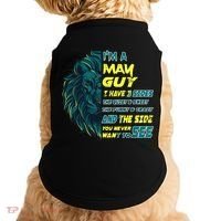 May Birthday Guy Has 3 Sides Sweet Funny Crazy  Doggie Tank thumb 0