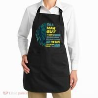May Birthday Guy Has 3 Sides Sweet Funny Crazy  Apron thumb 2