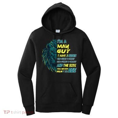 May Birthday Guy Has 3 Sides Sweet Funny Crazy  Women's Hoodie