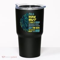 May Birthday Guy Has 3 Sides Sweet Funny Crazy  Tumbler thumb 0