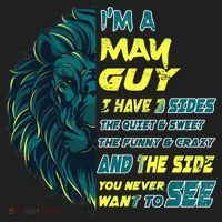May Birthday Guy Has 3 Sides Sweet Funny Crazy  Tumbler thumb 3