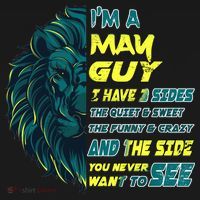 May Birthday Guy Has 3 Sides Sweet Funny Crazy  Women's T-Shirt thumb 6