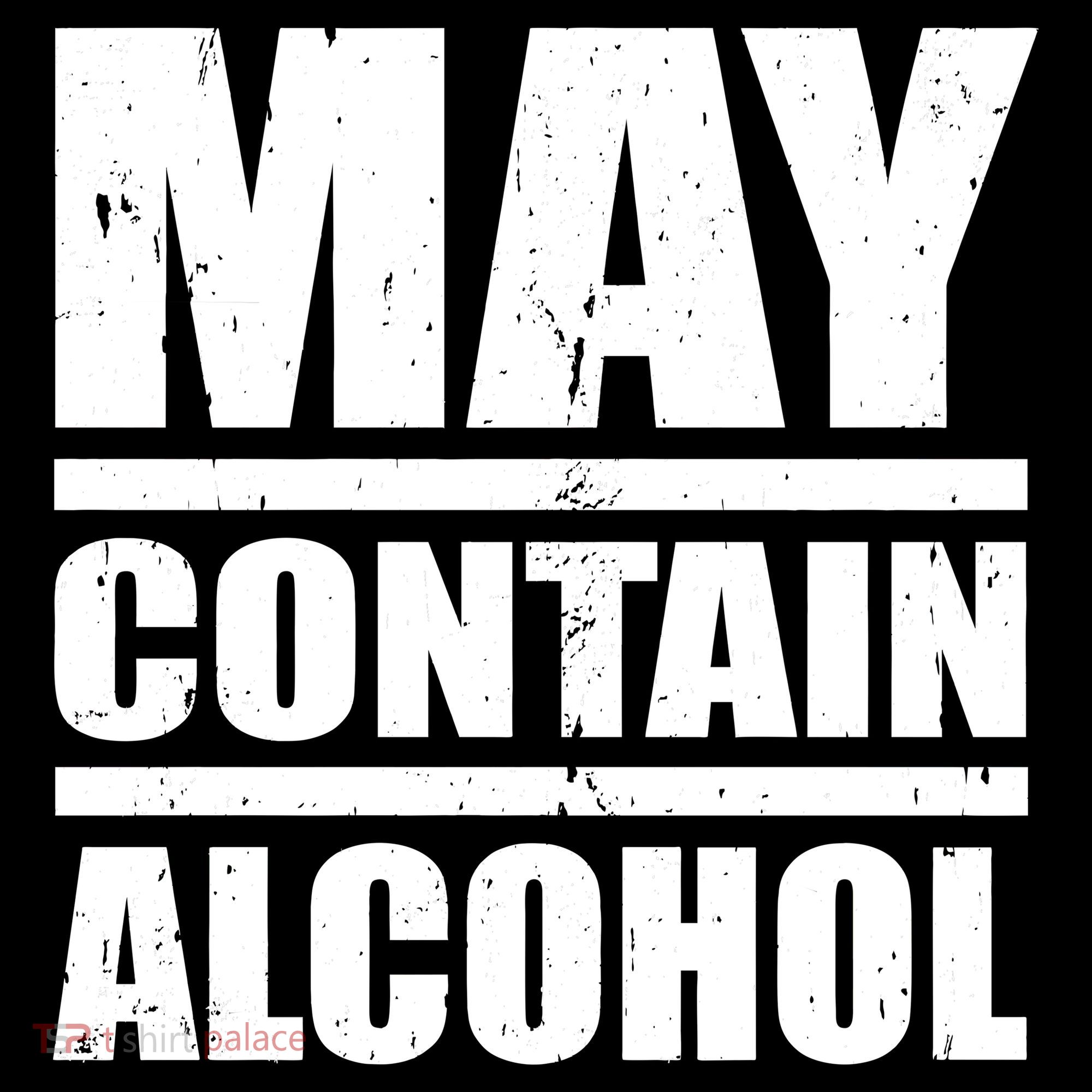 May Contain Alcohol Doggie Tank