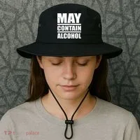 May Contain Alcohol Bucket Hat thumb 3