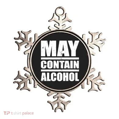 May Contain Alcohol Ornament