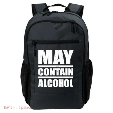May Contain Alcohol Backpack