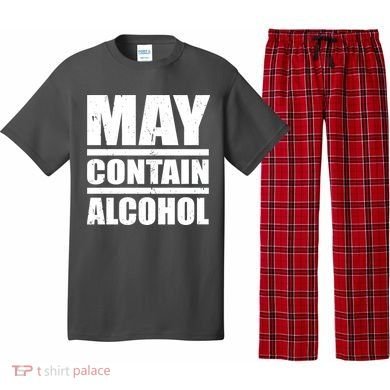 May Contain Alcohol Pajama Set