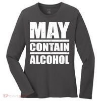 May Contain Alcohol Women's Long Sleeve Shirt thumb 0