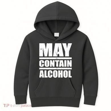 May Contain Alcohol Kids Hoodie