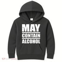 May Contain Alcohol Kids Hoodie thumb 0