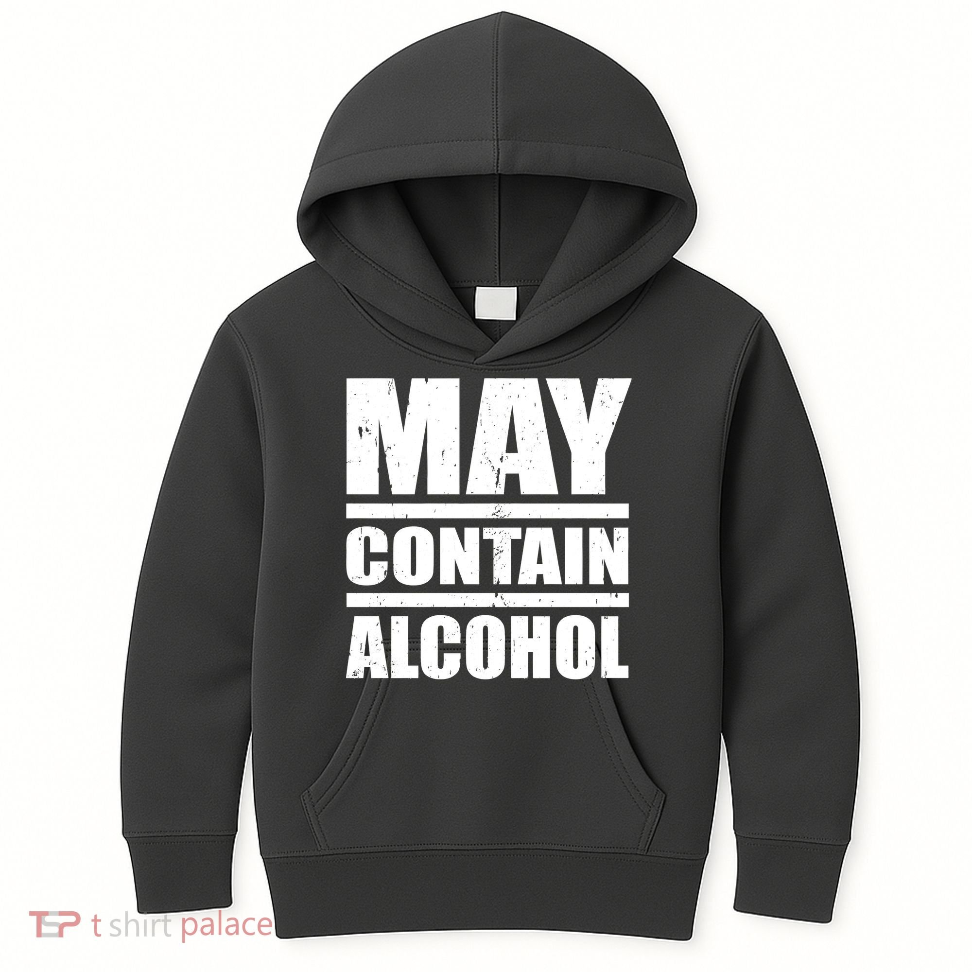 May Contain Alcohol Kids Hoodie