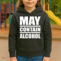 May Contain Alcohol Kids Hoodie thumb 3