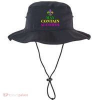 May Contain Alcohol Mardi Gras Spaid Bucket Hat thumb 0