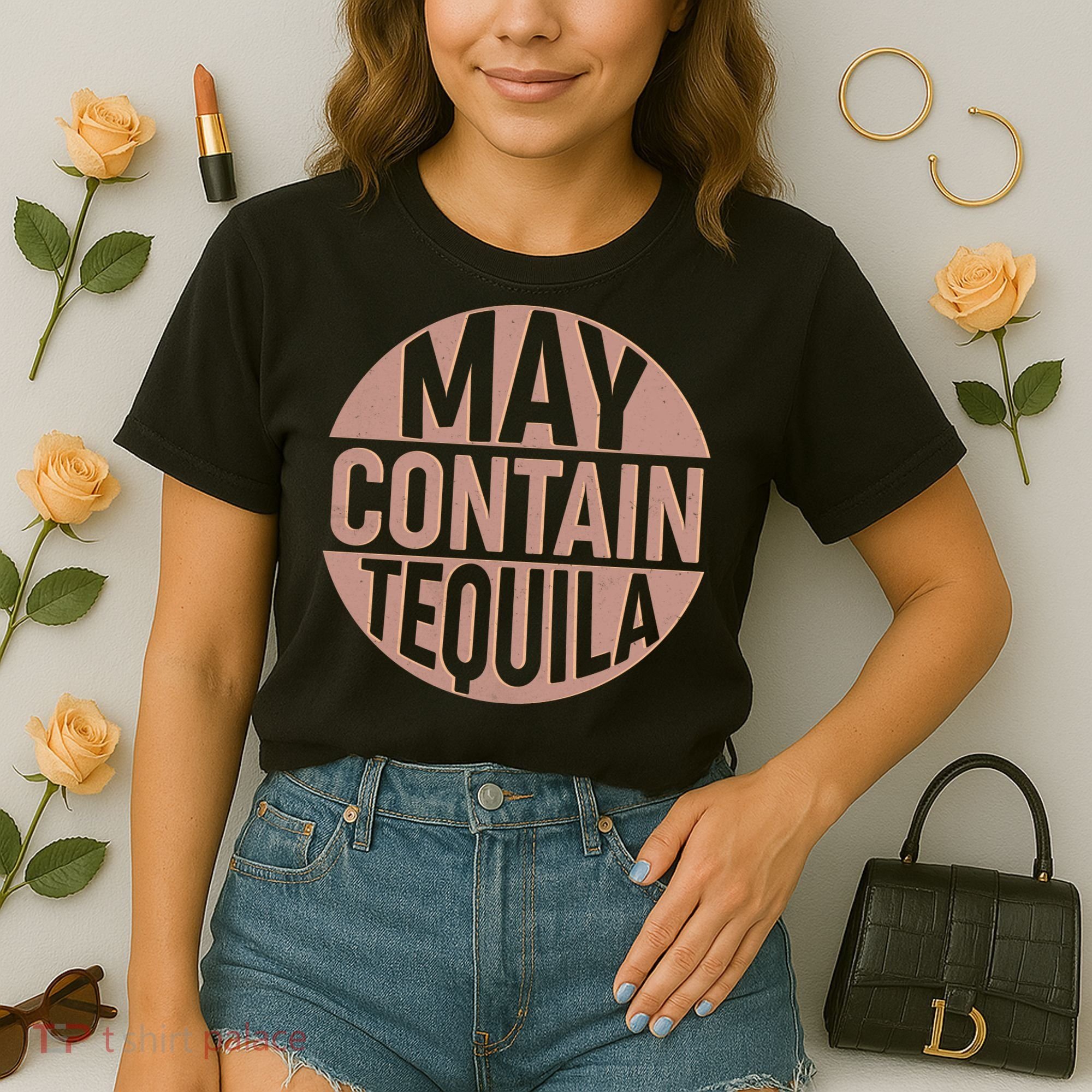 May Contain Tequila Comfort Colors Boxy T-Shirt