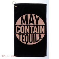 May Contain Tequila Golf Towel thumb 0